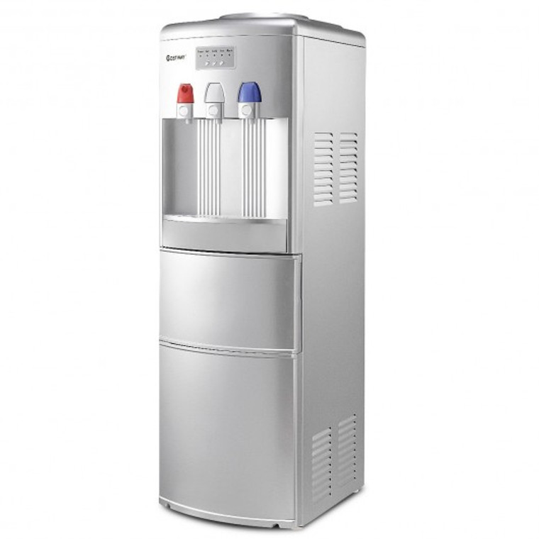 Top Loading Water Dispenser With Built-In Ice Maker Machine-Silver EP23573SL