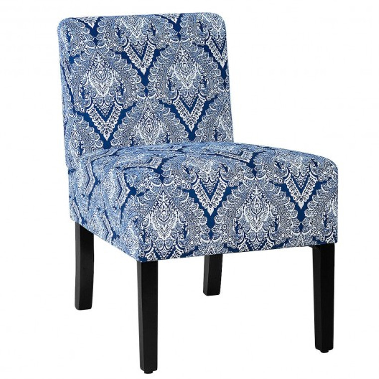 Armless Accent Upholstered Fabric Dining Chair HW66466