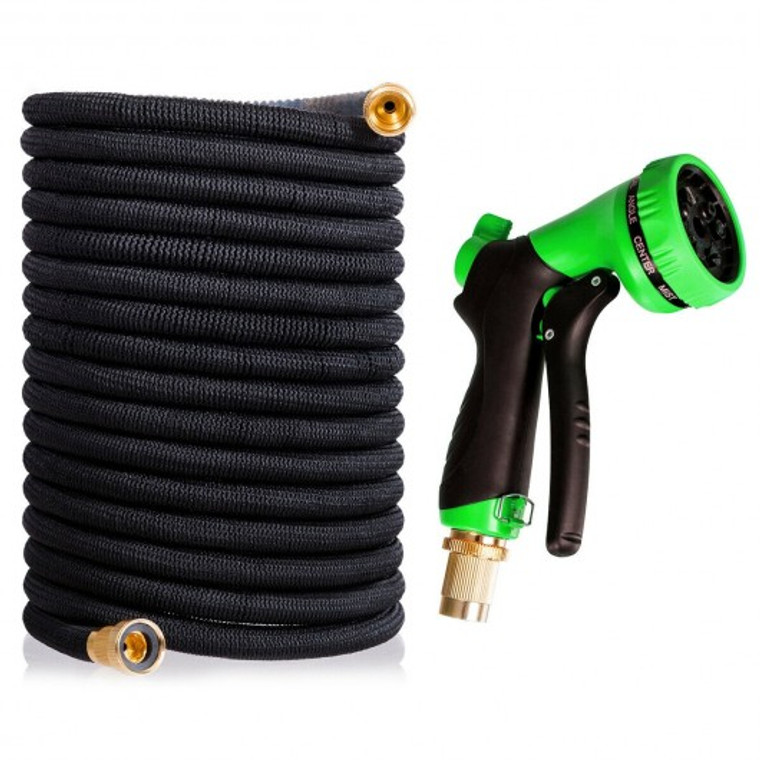 100 Ft Expanding Garden Hose Flexible Water Hose GT3596-100