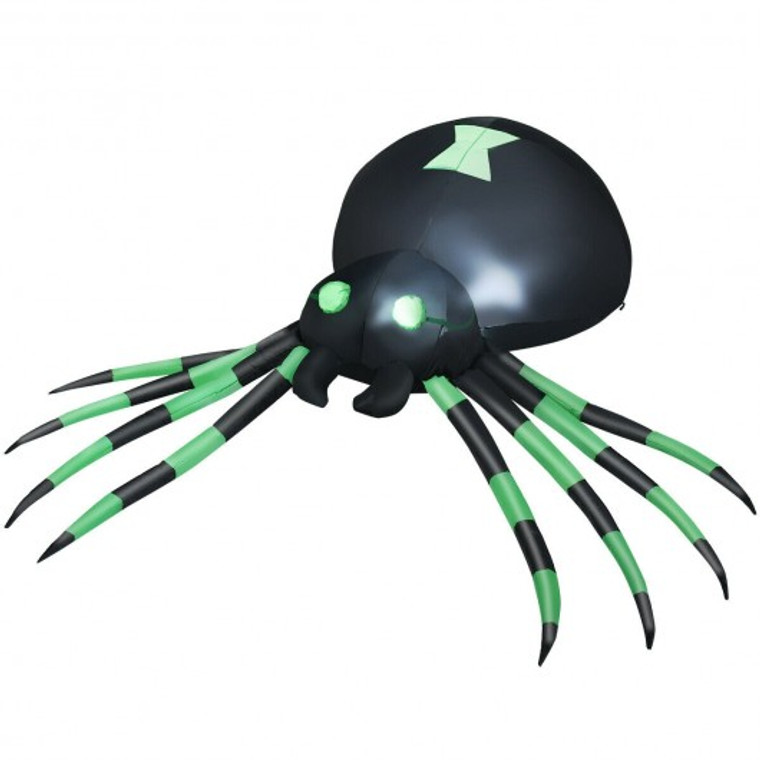 6Ft Halloween Inflatable Blow-Up Spider CM22861US