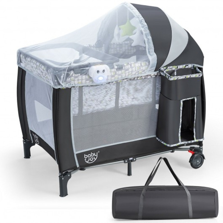 Portable Baby Playard With Changing Station And Net BB0500