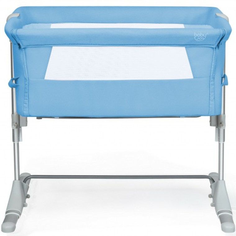 Travel Portable Baby Bed Side Sleeper Bassinet Crib With Carrying Bag-Blue BB5339BL