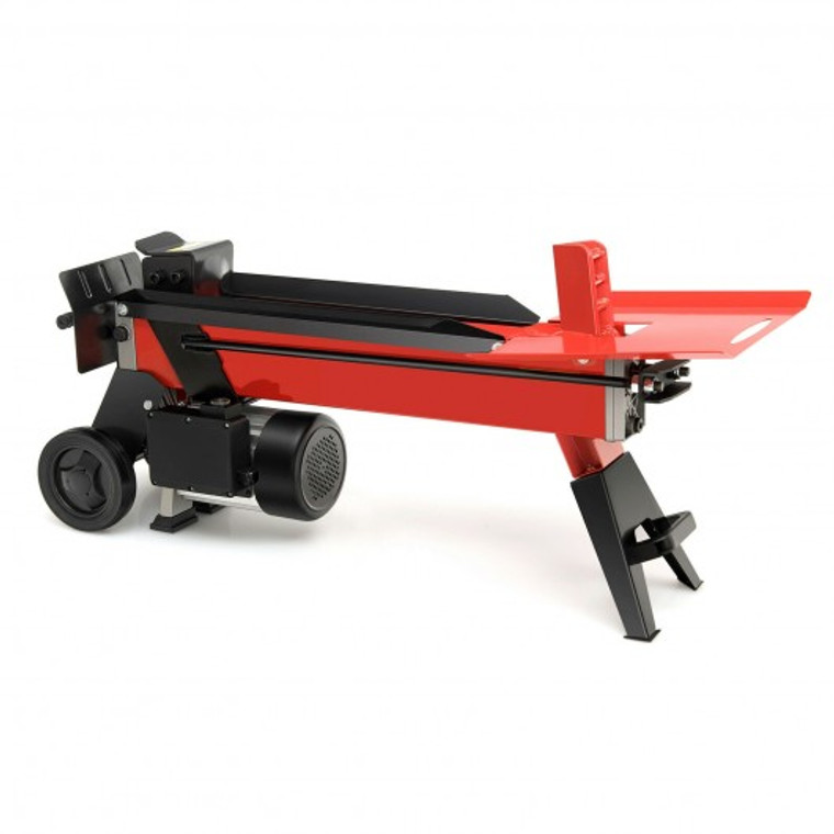 7-Ton Horizontal Electric Log Splitter With 2000W Motor And Wheels ET1416US
