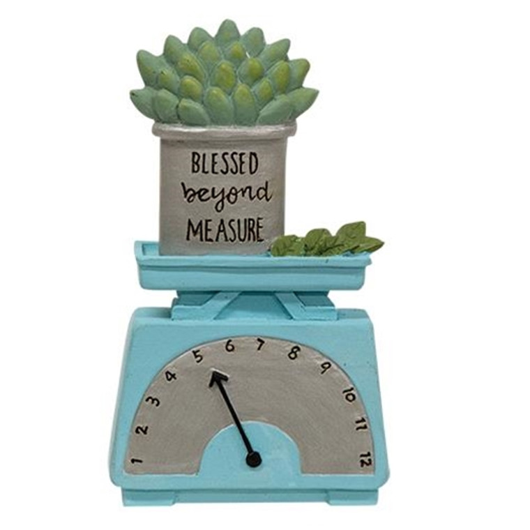 *Blessed Beyond Measure Resin Plant On Scale GB13050 By CWI Gifts