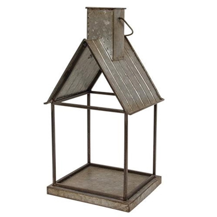 Metal House Lantern GMAF11135 By CWI Gifts