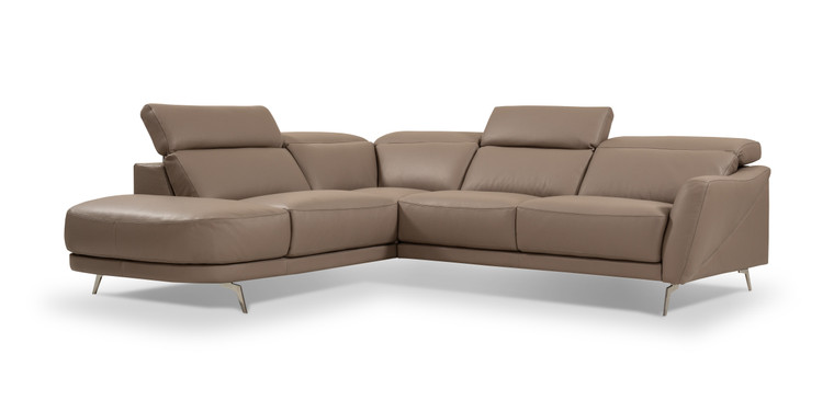 J&M I730 Sectional In Lhf Chaise Taupe 17387-LHFC