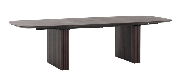 VIG Furniture VGDWJ3572-BRN-DT Modrest Calhoun - Modern Smoked Oak Extendable Dining Table