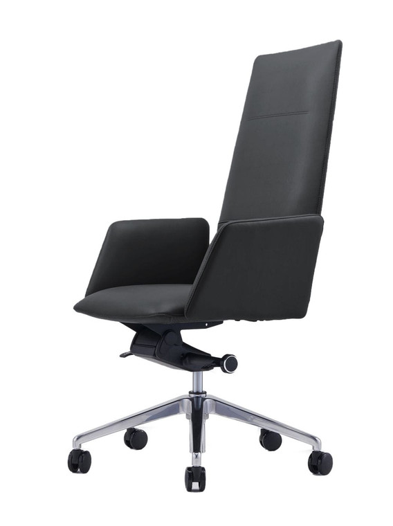 VIG Furniture VGFUA1911-BLK-OC Modrest Tricia - Modern Black High Back Executive Office Chair