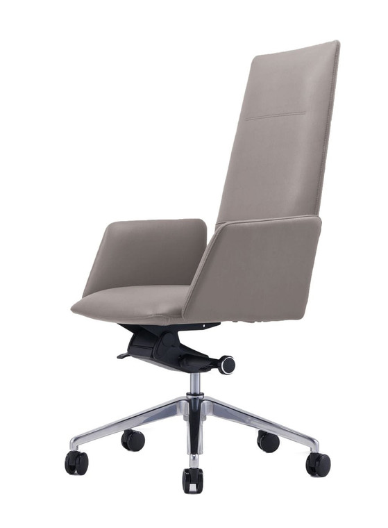 VIG Furniture VGFUA1911-GRY-OC Modrest Tricia - Modern Grey High Back Executive Office Chair