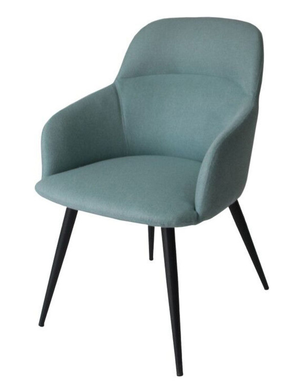 VIG Furniture VGYFDC1074-TEAL-DC Modrest Scranton - Modern Teal & Black Dining Chair