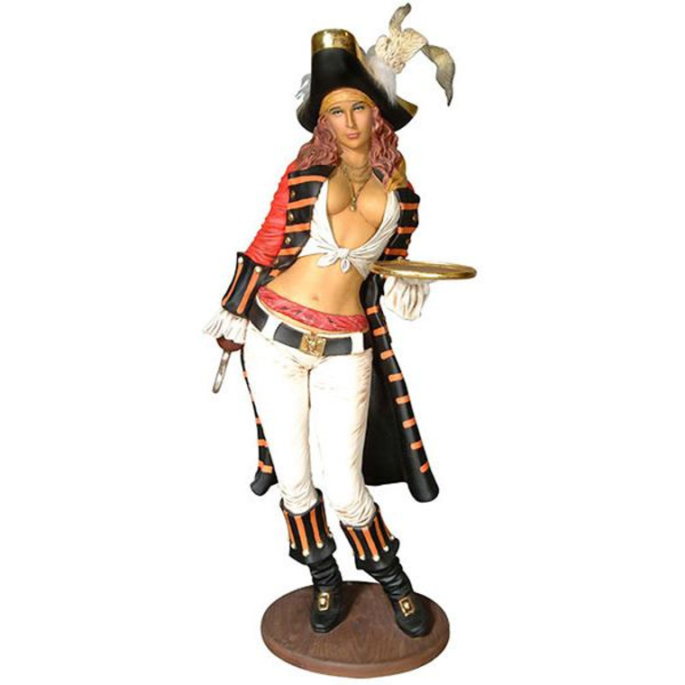 AFD Home Lady Pirate Standing Sculpture 10424368