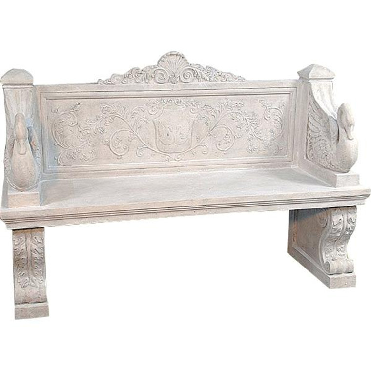 AFD Home Vicenza Swan Bench 10850931