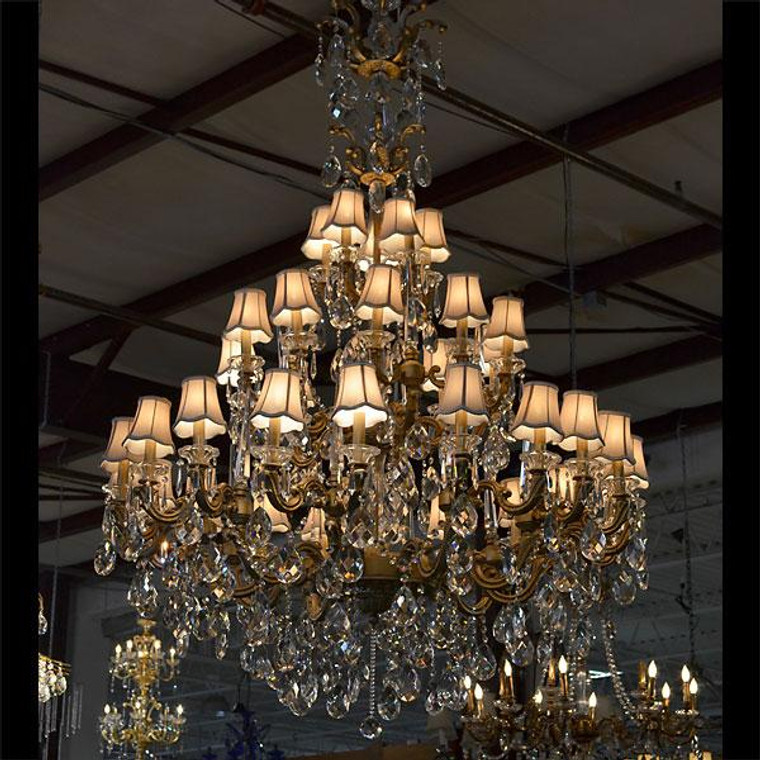 AFD Home Riviera Grand Chandelier -Silver 11224481