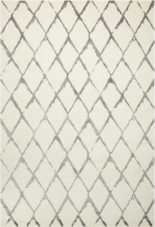 Nourison Twilight TWILI TWI15 Ivory/Grey 12' x 15' Area Rug