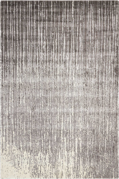 Nourison Twilight TWILI TWI14 Smoke 6' x 8' Area Rug