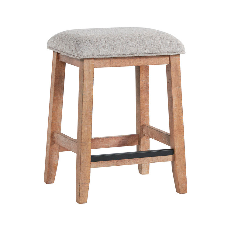 Highland Bar Stool Backless With Cushion Seat HI-BS-65C-SWH-K24 By Intercon