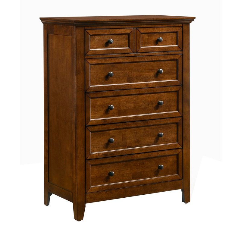 San Mateo Youth 5 Drawer Chest SM-BR-4305-TUS-C By Intercon