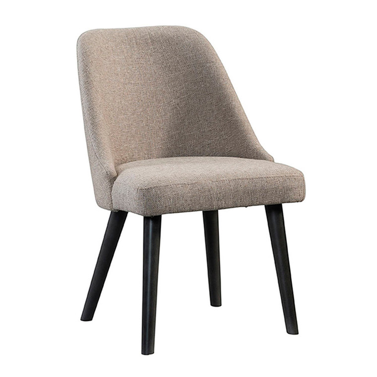 Urban Rustic Mid-Century Upholstered Chair UR-CH-970C-BWH-RTA By Intercon
