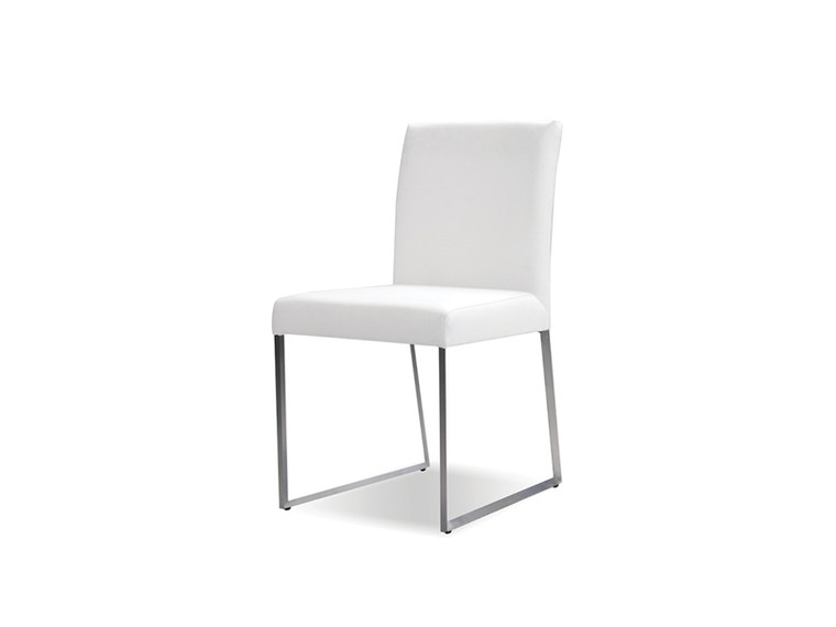 Mobital Dining Chair Tate White Leatherette
