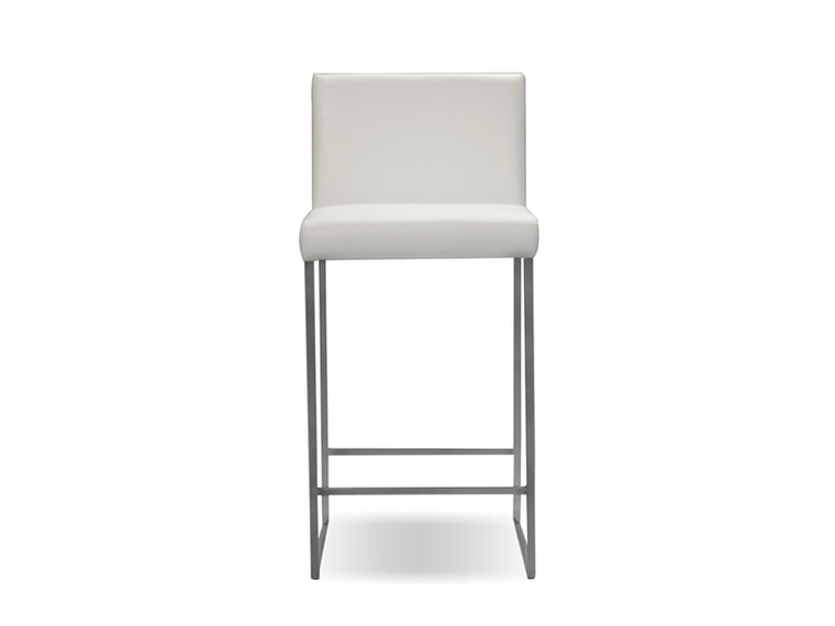 Mobital Counter Stool Tate White Leatherette
