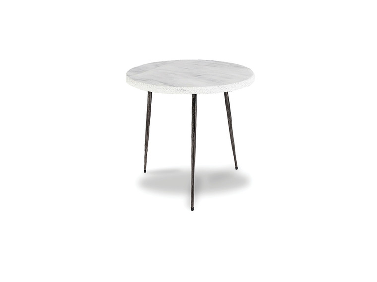 Mobital End Table Kaii White Marble - Medium