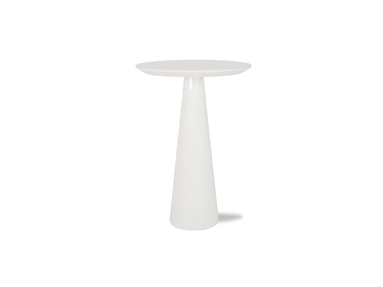 Mobital End Table Tower Tall High Gloss White