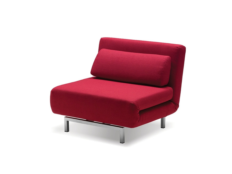 Mobital Chair-Bed Iso Red Tweed