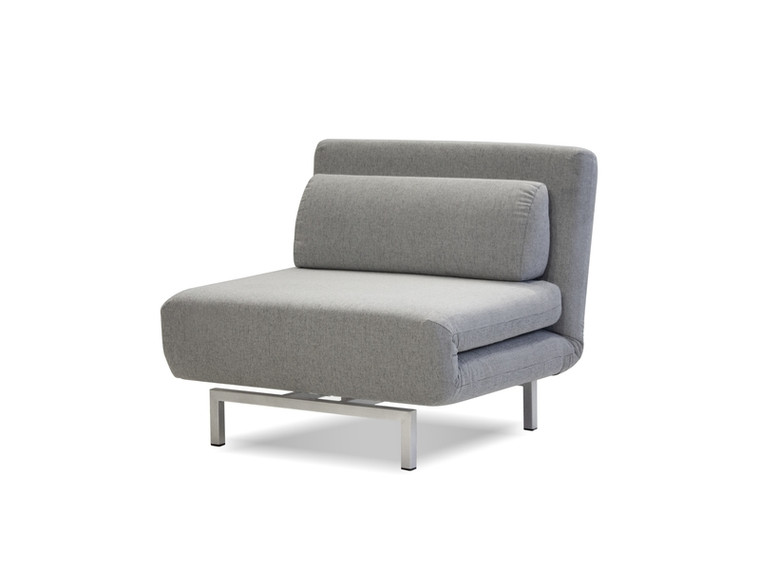 Mobital Chair-Bed Iso Silver Fabric