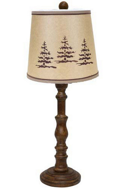 L2390BN AHS Lighting Brown Townsend Table Lamp