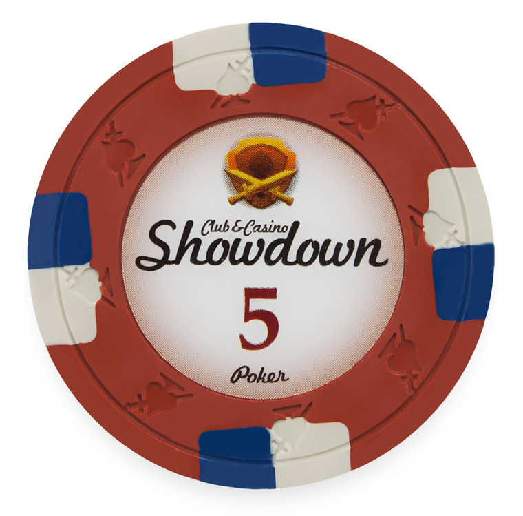 Showdown 13.5 Gram, $5, Roll Of 25 CPSD-$5*25 By Brybelly
