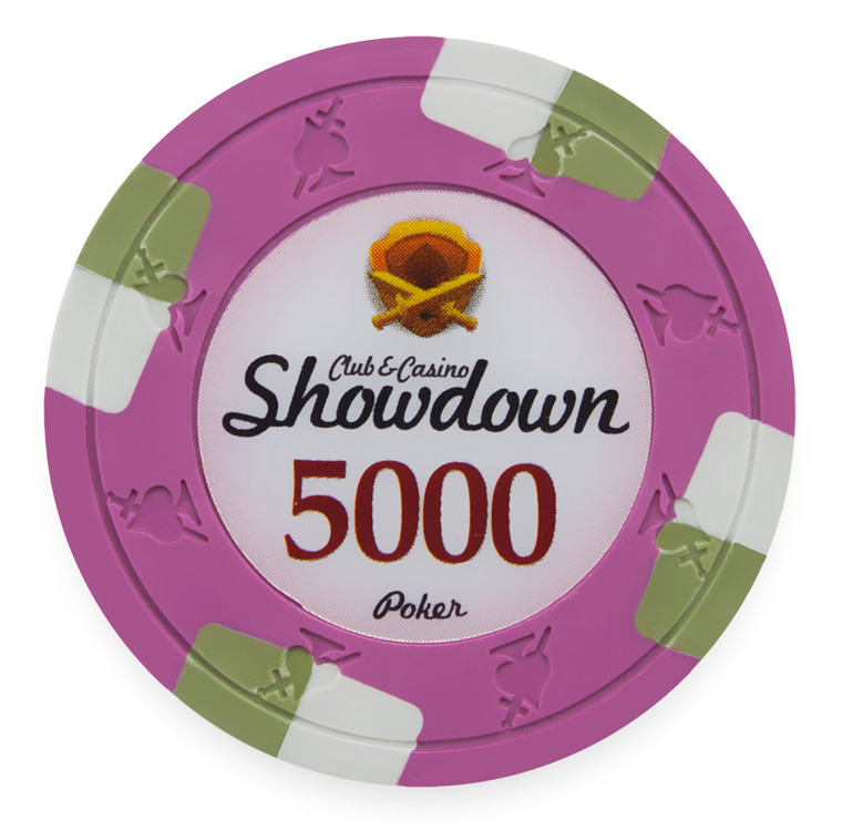 Showdown 13.5 Gram, $5,000, Roll Of 25 CPSD-$5000*25 By Brybelly