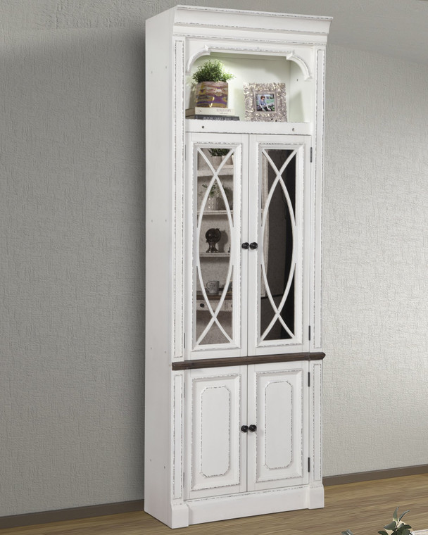Parker House Provence 32 In. Glass Door Cabinet PRO#440