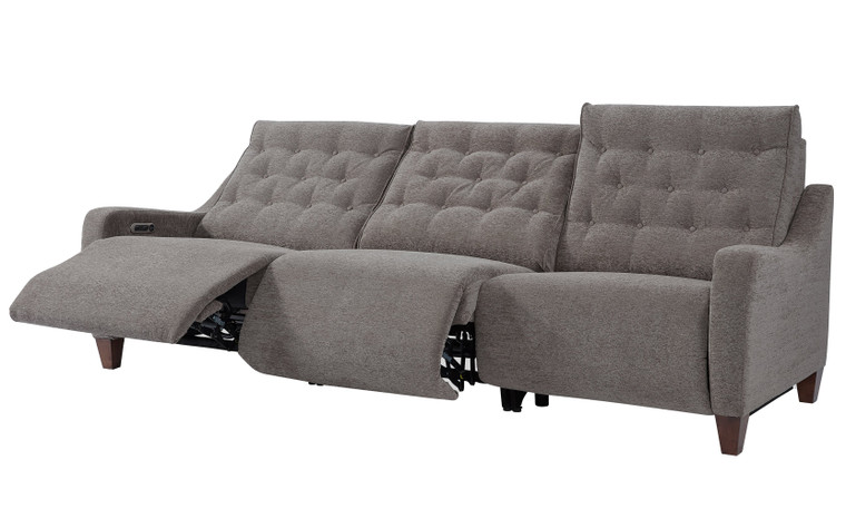 Parker House Chelsea - Willow Brown 3 Piece Modular Power Triple Reclining Sofa MCHE-PACK3-WBR