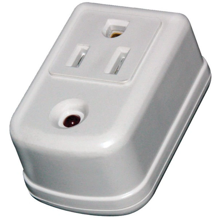 1-Outlet Surge Protector (Single) 45111 By Petra