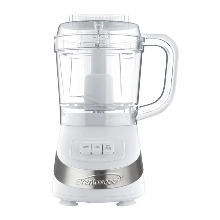 3-Cup Food Processor (White) BTWFP549W By Petra