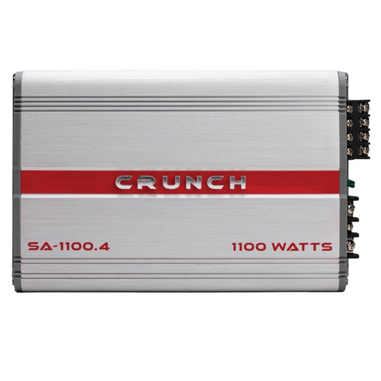 Smash Series 1,100-Watt 4-Channel Class Ab Amplifiers CRUSA11004 By Petra