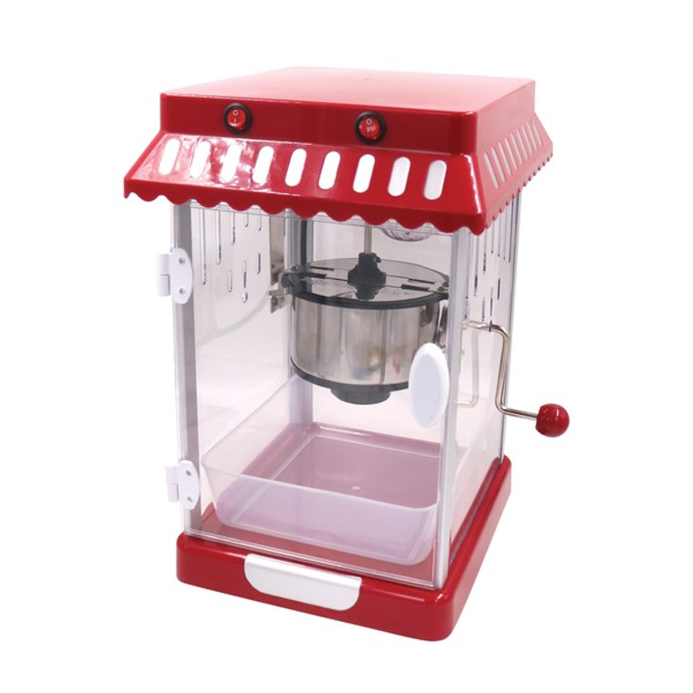 Retro 2.5-Ounce Theater-Style Countertop Popcorn Maker CUREPM107RED By Petra
