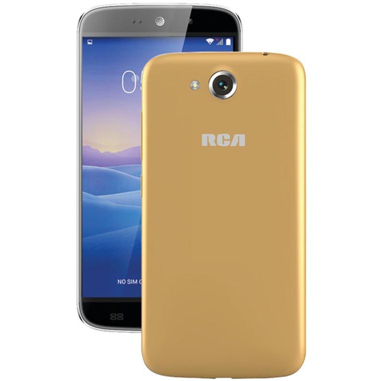 5.5" Android(Tm) Quad-Core Smartphone (Beige/Champagne) CURRLTP5567CHP By Petra