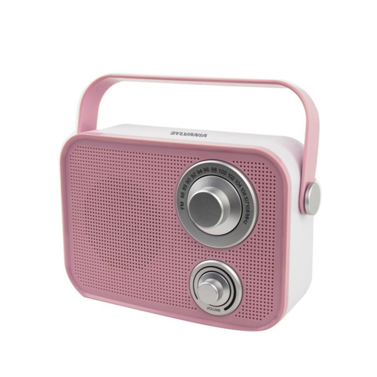 Retro Design Bluetooth(R) Speaker (Pink) CURSP563PINK By Petra