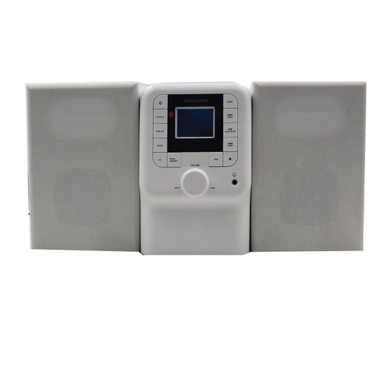 Bluetooth(R) Micro System With Fm Radio And CD Player (White) CURSRCD2732WHT By Petra