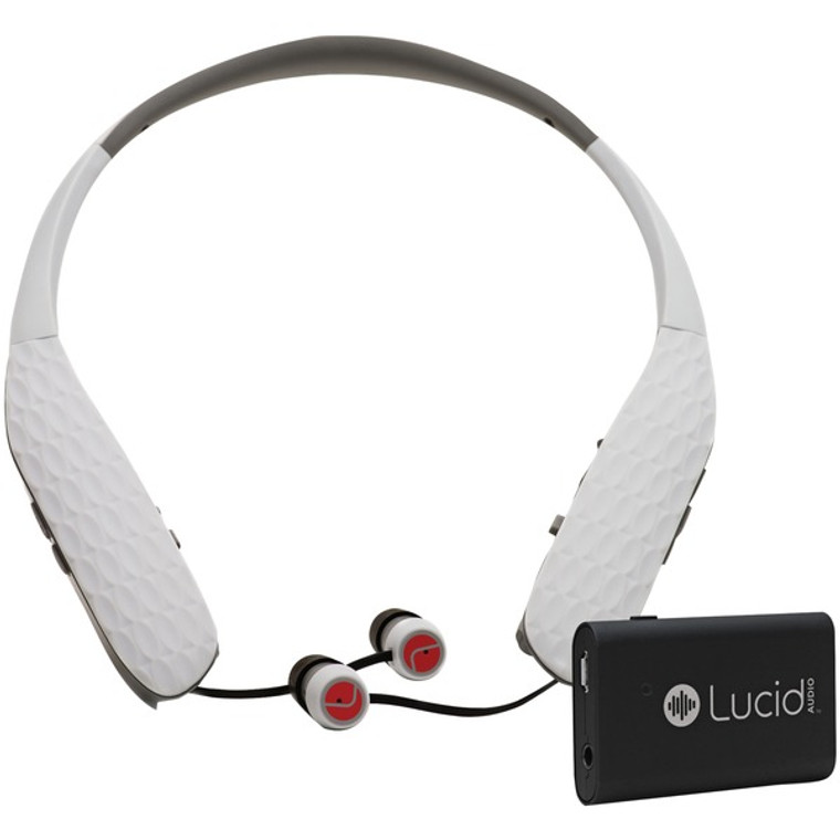 Hearband(Tm) With Bluetooth(R), Microphones & Tv Streamer (White) ETYHLTRBUDPHS By Petra