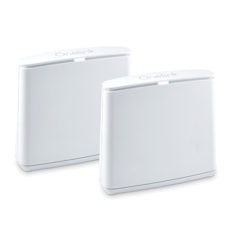 Onelink Secure Connect Dual-Band Mesh Wi-Fi(R) Router System (2 Pack) FAT1042083 By Petra