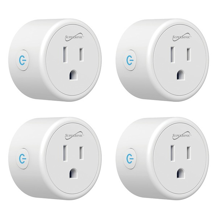 Mini Smart Plugs (4 Pack) SSCSC847SP By Petra