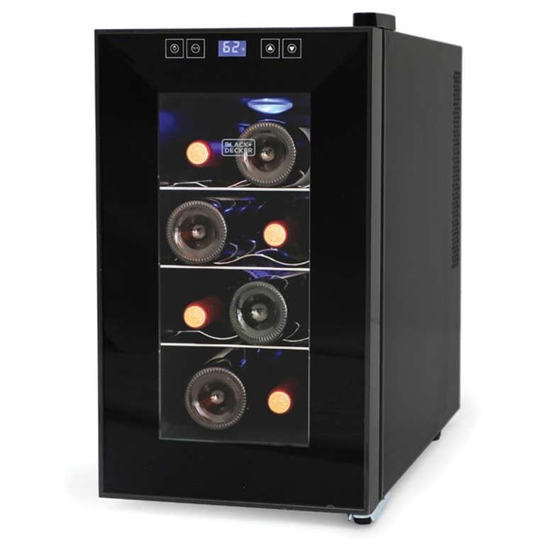 Wine Cellar With Led Display (8-Bottle Capacity) WACBD60026 By Petra