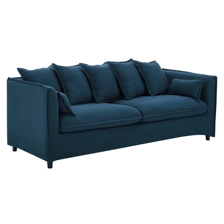 Avalon Slipcover Fabric Sofa EEI-4449-AZU By Modway Furniture