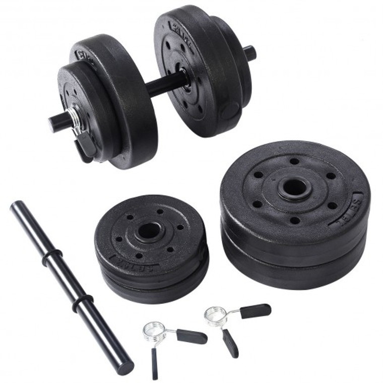 40 Lbs Adjustable Weight Dumbbell Set SP34689