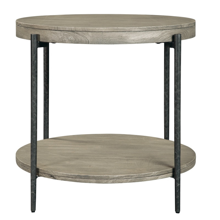Hekman Bedford Park Gray Round Side Table 24904