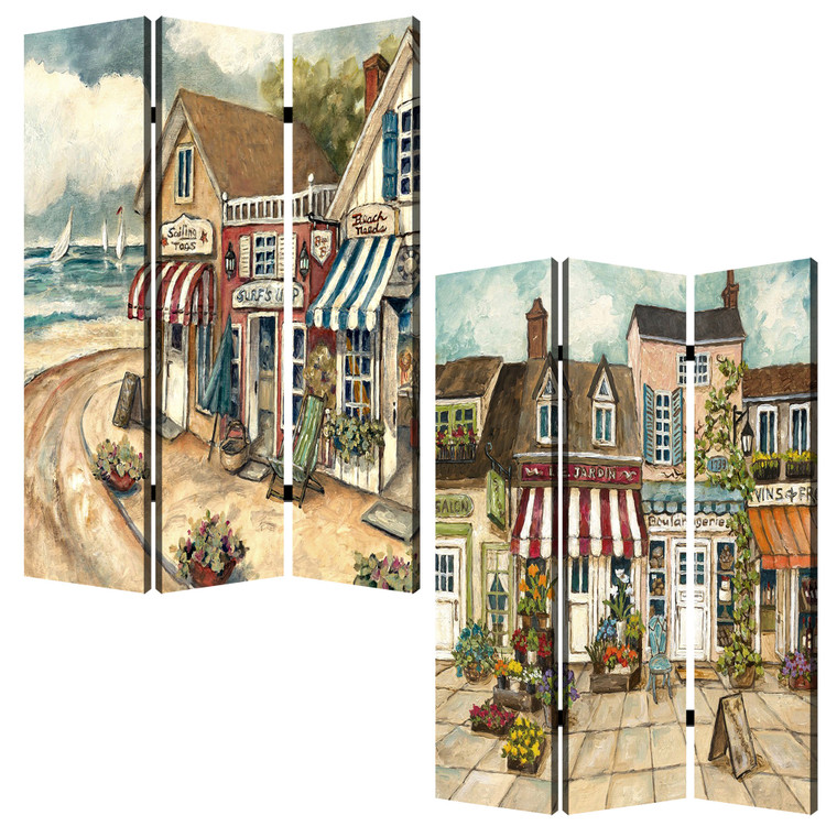 Screen Gems Seaside Town Screen SG-246