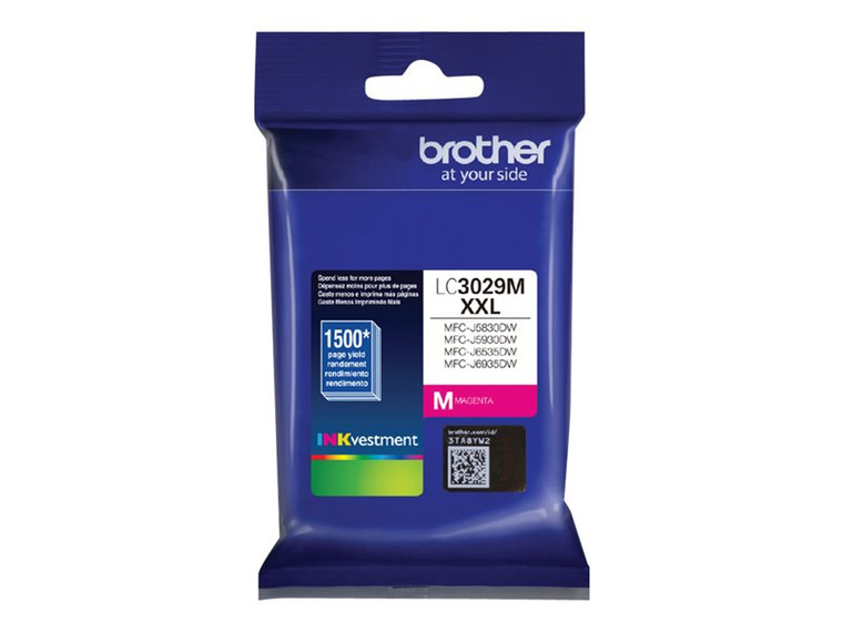 Brother Mfc-J5830Dw Super Hi Magenta Ink BRTLC3029M By Arlington