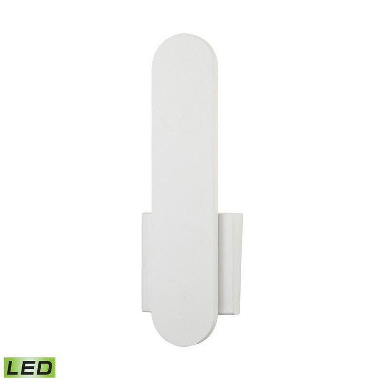 Alico Feather Petite Led Wall Sconce In White WSL1501-30-30